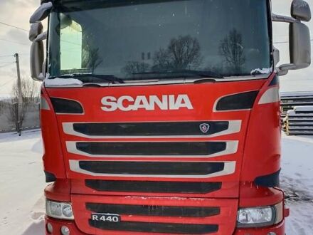 Оранжевый Сканиа R 440, объемом двигателя 13 л и пробегом 780 тыс. км за 26916 $, фото 1 на Automoto.ua