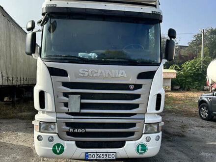 Белый Сканиа Р 480, объемом двигателя 12.74 л и пробегом 1 тыс. км за 13600 $, фото 1 на Automoto.ua