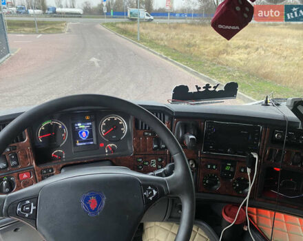 Красный Сканиа Р 480, объемом двигателя 12.74 л и пробегом 140 тыс. км за 25000 $, фото 12 на Automoto.ua