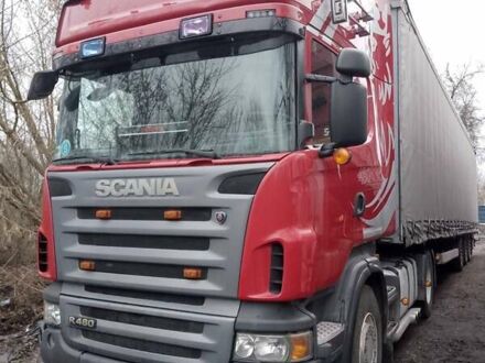 Красный Сканиа Р 480, объемом двигателя 12.7 л и пробегом 1000 тыс. км за 16000 $, фото 1 на Automoto.ua