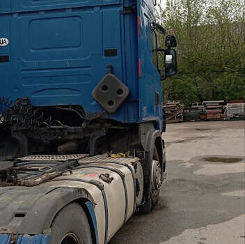 Синий Сканиа Р 480, объемом двигателя 11.7 л и пробегом 960 тыс. км за 8000 $, фото 3 на Automoto.ua