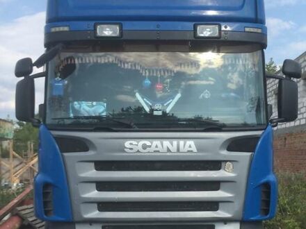 Синий Сканиа Р 480, объемом двигателя 11.7 л и пробегом 960 тыс. км за 8000 $, фото 1 на Automoto.ua