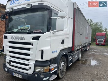 Белый Сканиа Р 500, объемом двигателя 16 л и пробегом 400 тыс. км за 20000 $, фото 1 на Automoto.ua