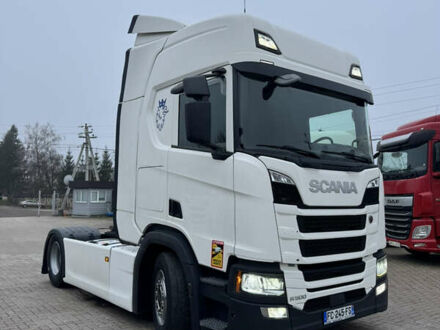 Белый Сканиа Р 500, объемом двигателя 12.7 л и пробегом 787 тыс. км за 53000 $, фото 1 на Automoto.ua
