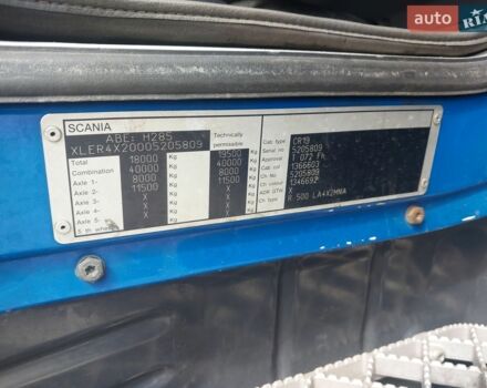 Синий Сканиа Р 500, объемом двигателя 15.61 л и пробегом 2 тыс. км за 12000 $, фото 6 на Automoto.ua