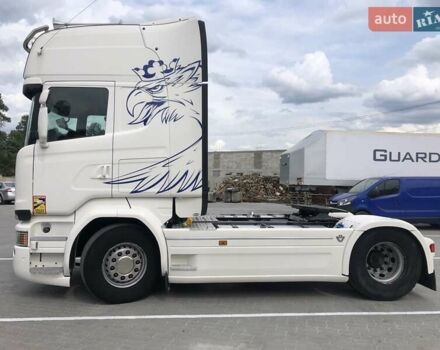Белый Сканиа R 580, объемом двигателя 16.4 л и пробегом 580 тыс. км за 47000 $, фото 3 на Automoto.ua