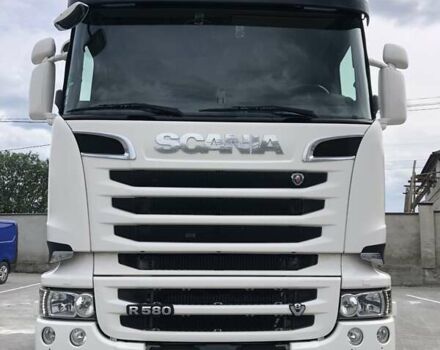 Белый Сканиа R 580, объемом двигателя 16.4 л и пробегом 580 тыс. км за 47000 $, фото 1 на Automoto.ua