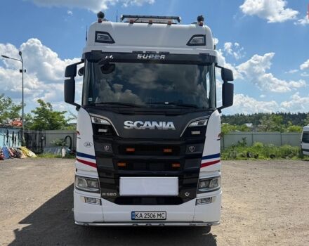 Белый Сканиа R 580, объемом двигателя 16.35 л и пробегом 466 тыс. км за 75797 $, фото 18 на Automoto.ua