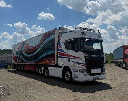 Белый Сканиа R 580, объемом двигателя 16.35 л и пробегом 466 тыс. км за 75797 $, фото 1 на Automoto.ua