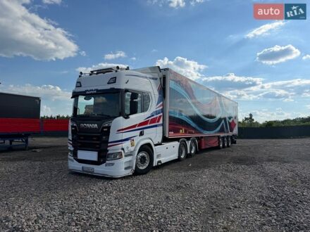 Білий Сканіа R 580, об'ємом двигуна 16.35 л та пробігом 466 тис. км за 139973 $, фото 1 на Automoto.ua