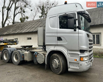 Серый Сканиа R 580, объемом двигателя 15.61 л и пробегом 492 тыс. км за 57000 $, фото 4 на Automoto.ua