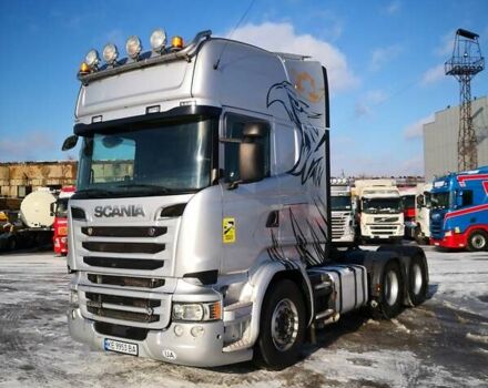 Серый Сканиа R 580, объемом двигателя 16.35 л и пробегом 708 тыс. км за 64742 $, фото 2 на Automoto.ua