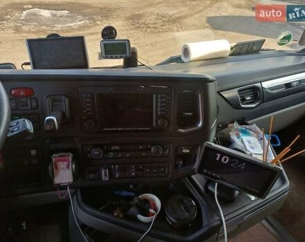 Зеленый Сканиа R 580, объемом двигателя 16.35 л и пробегом 710 тыс. км за 47000 $, фото 6 на Automoto.ua