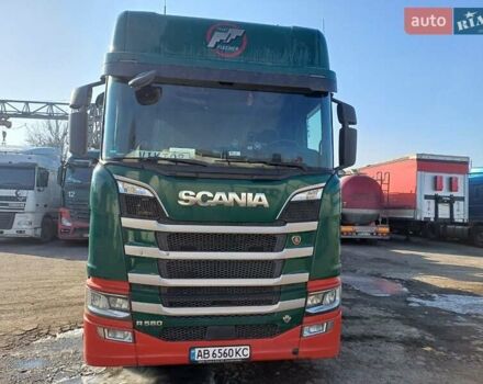 Зеленый Сканиа R 580, объемом двигателя 16.35 л и пробегом 710 тыс. км за 47000 $, фото 3 на Automoto.ua