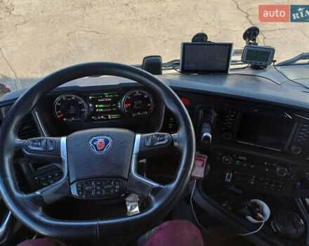 Зеленый Сканиа R 580, объемом двигателя 16.35 л и пробегом 710 тыс. км за 45000 $, фото 8 на Automoto.ua