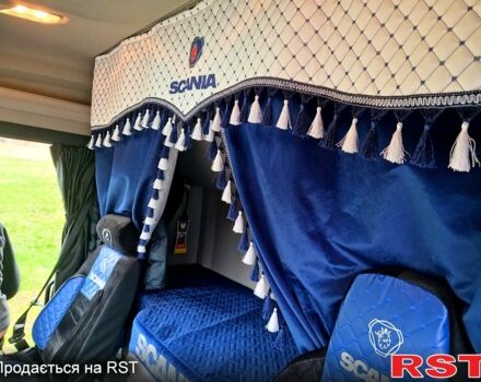 Синий Сканиа Р, объемом двигателя 12.5 л и пробегом 205 тыс. км за 95000 $, фото 3 на Automoto.ua