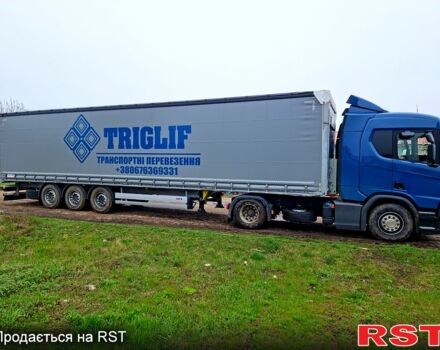 Синий Сканиа Р, объемом двигателя 12.5 л и пробегом 205 тыс. км за 95000 $, фото 9 на Automoto.ua