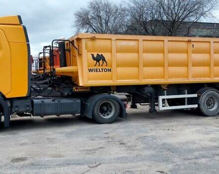 Желтый Сканиа P380 CB8X4EHZ, объемом двигателя 12.74 л и пробегом 300 тыс. км за 93118 $, фото 4 на Automoto.ua