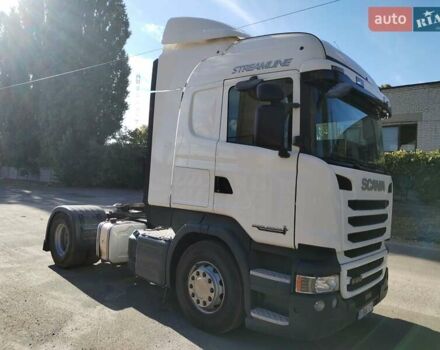 Белый Сканиа R 410, объемом двигателя 0 л и пробегом 713 тыс. км за 34400 $, фото 4 на Automoto.ua
