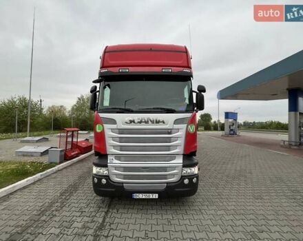 Красный Сканиа R 410, объемом двигателя 12.7 л и пробегом 930 тыс. км за 52000 $, фото 14 на Automoto.ua