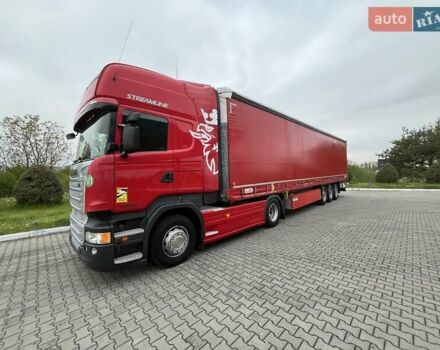 Красный Сканиа R 410, объемом двигателя 12.7 л и пробегом 930 тыс. км за 52000 $, фото 11 на Automoto.ua
