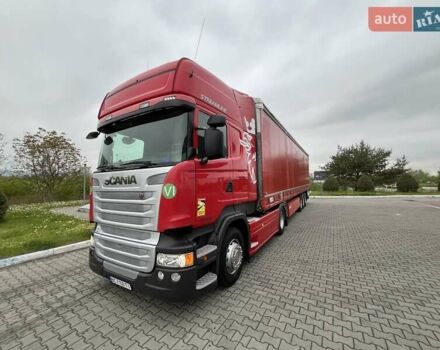 Красный Сканиа R 410, объемом двигателя 12.7 л и пробегом 930 тыс. км за 52000 $, фото 12 на Automoto.ua