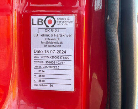 Красный Сканиа R 410, объемом двигателя 12.7 л и пробегом 700 тыс. км за 34000 $, фото 33 на Automoto.ua