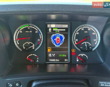 Красный Сканиа R 410, объемом двигателя 12.7 л и пробегом 700 тыс. км за 34000 $, фото 72 на Automoto.ua