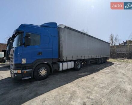 Синій Сканіа R 410, об'ємом двигуна 12.74 л та пробігом 975 тис. км за 45003 $, фото 1 на Automoto.ua