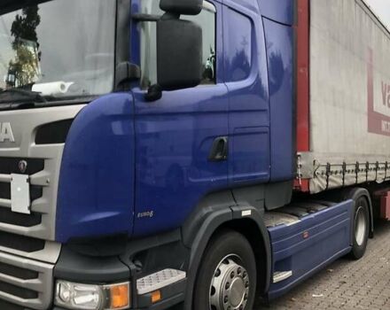 Синий Сканиа R 410, объемом двигателя 12.74 л и пробегом 981 тыс. км за 25000 $, фото 2 на Automoto.ua