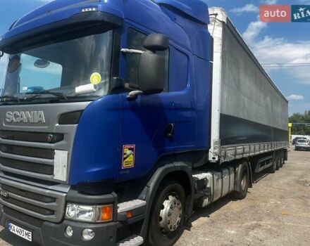 Синій Сканіа R 410, об'ємом двигуна 12.74 л та пробігом 828 тис. км за 31000 $, фото 44 на Automoto.ua