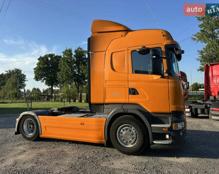 Помаранчевий Сканіа R 410, об'ємом двигуна 12.7 л та пробігом 898 тис. км за 29500 $, фото 3 на Automoto.ua