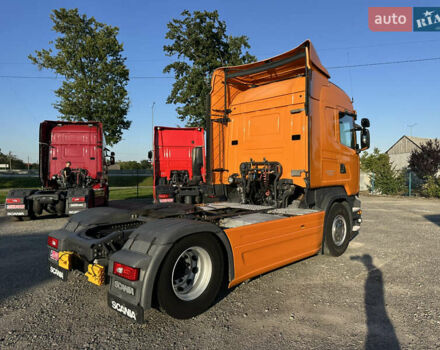 Помаранчевий Сканіа R 410, об'ємом двигуна 12.7 л та пробігом 898 тис. км за 29500 $, фото 5 на Automoto.ua