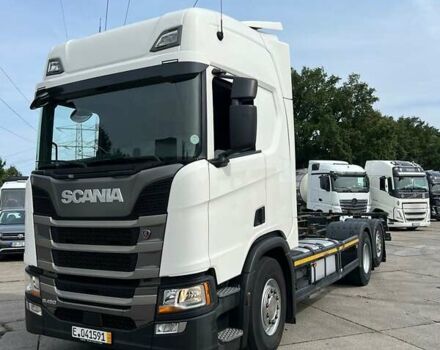 Белый Сканиа R 450, объемом двигателя 12.8 л и пробегом 550 тыс. км за 75900 $, фото 3 на Automoto.ua