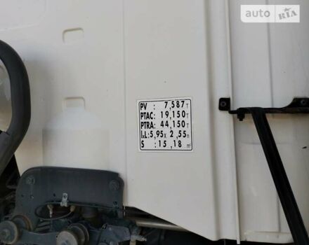 Белый Сканиа R 450, объемом двигателя 12.7 л и пробегом 937 тыс. км за 33500 $, фото 10 на Automoto.ua