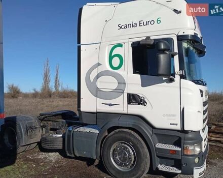 Белый Сканиа R 450, объемом двигателя 12.74 л и пробегом 1 тыс. км за 19000 $, фото 5 на Automoto.ua