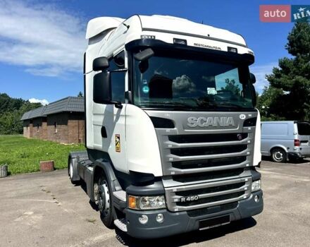 Белый Сканиа R 450, объемом двигателя 12.74 л и пробегом 758 тыс. км за 37500 $, фото 17 на Automoto.ua