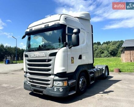 Белый Сканиа R 450, объемом двигателя 12.74 л и пробегом 758 тыс. км за 37500 $, фото 3 на Automoto.ua