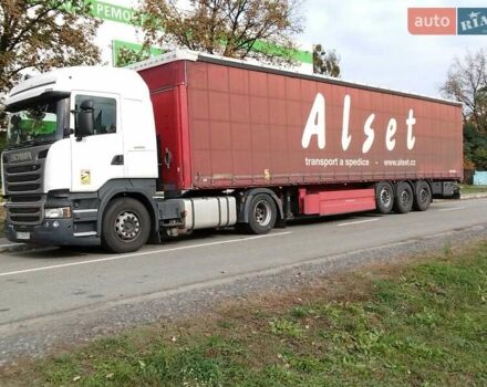 Белый Сканиа R 450, объемом двигателя 12.74 л и пробегом 937 тыс. км за 30500 $, фото 12 на Automoto.ua