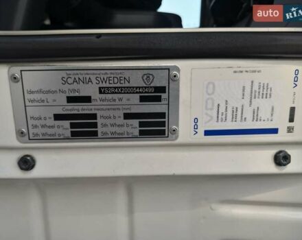 Білий Сканіа R 450, об'ємом двигуна 12.74 л та пробігом 829 тис. км за 41177 $, фото 31 на Automoto.ua