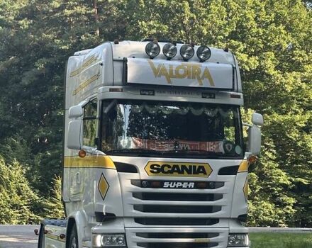 Белый Сканиа R 450, объемом двигателя 0 л и пробегом 90 тыс. км за 37600 $, фото 4 на Automoto.ua