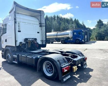 Белый Сканиа R 450, объемом двигателя 12.74 л и пробегом 758 тыс. км за 37500 $, фото 8 на Automoto.ua