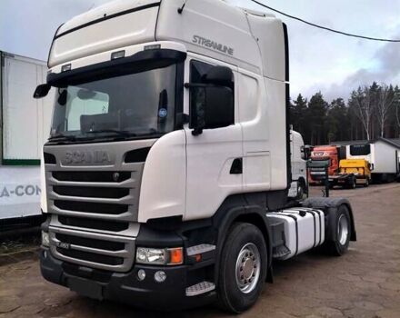Белый Сканиа R 450, объемом двигателя 12.74 л и пробегом 850 тыс. км за 33500 $, фото 2 на Automoto.ua