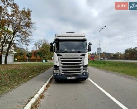 Белый Сканиа R 450, объемом двигателя 12.74 л и пробегом 937 тыс. км за 30500 $, фото 4 на Automoto.ua