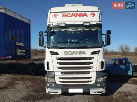 Белый Сканиа R 450, объемом двигателя 12.74 л и пробегом 1 тыс. км за 19000 $, фото 1 на Automoto.ua