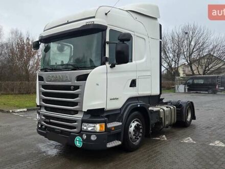 Белый Сканиа R 450, объемом двигателя 12.7 л и пробегом 860 тыс. км за 19200 $, фото 1 на Automoto.ua