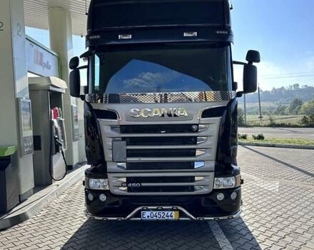 Черный Сканиа R 450, объемом двигателя 12.74 л и пробегом 630 тыс. км за 107000 $, фото 4 на Automoto.ua