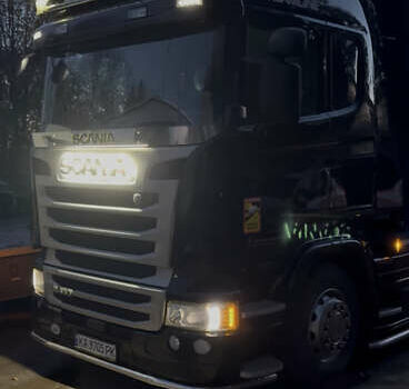 Черный Сканиа R 450, объемом двигателя 12.74 л и пробегом 630 тыс. км за 107000 $, фото 2 на Automoto.ua