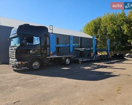 Черный Сканиа R 450, объемом двигателя 12.74 л и пробегом 630 тыс. км за 107000 $, фото 1 на Automoto.ua