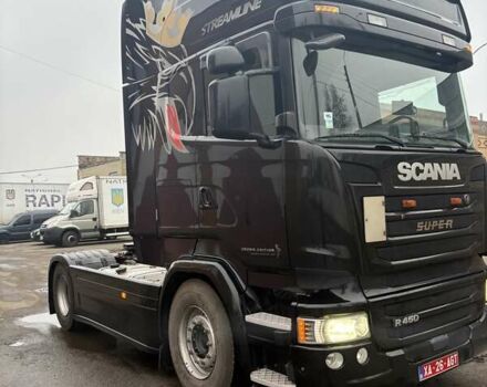 Черный Сканиа R 450, объемом двигателя 12.7 л и пробегом 803 тыс. км за 38646 $, фото 19 на Automoto.ua